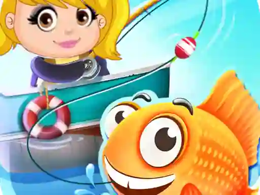 بازی Nastya Fishing game آنلاین