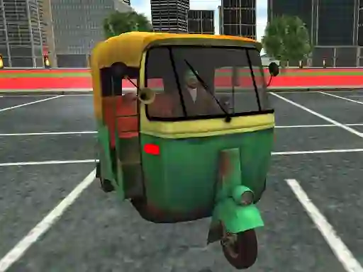 بازی TukTuk Rickshaw City Driving Sim آنلاین