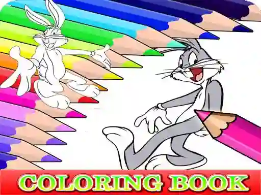 بازی Coloring Book for Bugs Bunny آنلاین