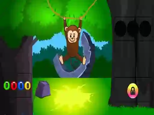 بازی Funny Monkey Forest Escape آنلاین