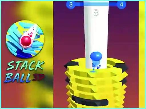 بازی Stack Bounce Ball 3d آنلاین