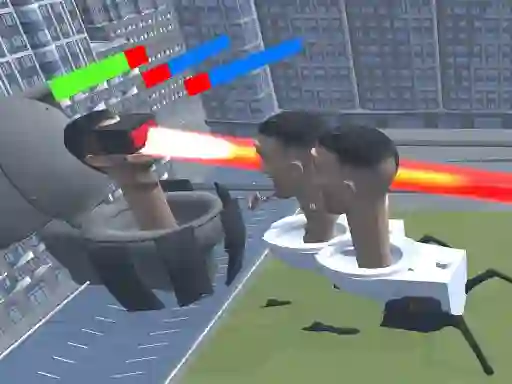 بازی Skibidi Toilet Monster Fight آنلاین
