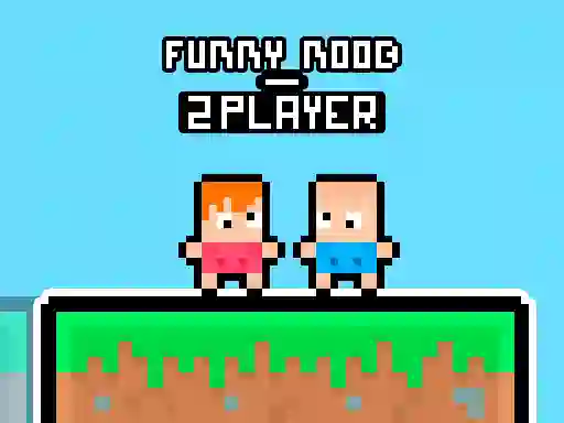 بازی Funny Noob 2 Player آنلاین