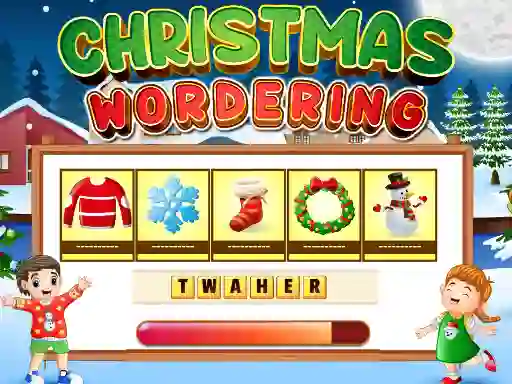 بازی Xmas wordering آنلاین