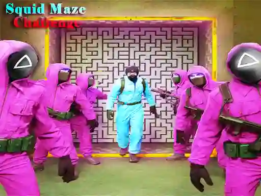 بازی Squid Maze Challenge آنلاین