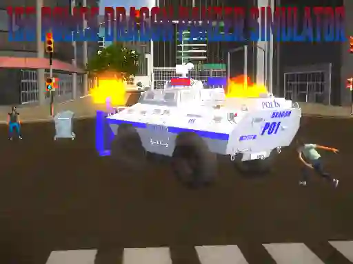 بازی 155 Police Dragon Panzer Simulator آنلاین