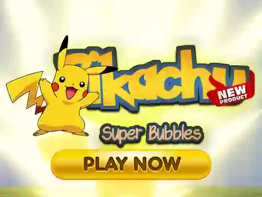 بازی Pikachu Super Bubbles آنلاین