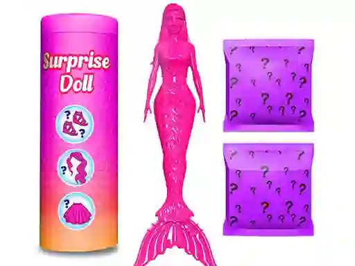 بازی Color Reveal Mermaid Doll آنلاین