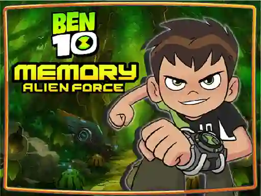 بازی Ben 10 Memory Alien Force آنلاین