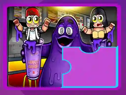 بازی Grimace Shake Puzzle آنلاین