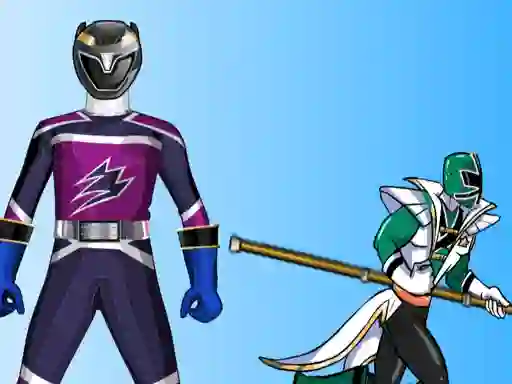 بازی Power Rangers Dressup آنلاین