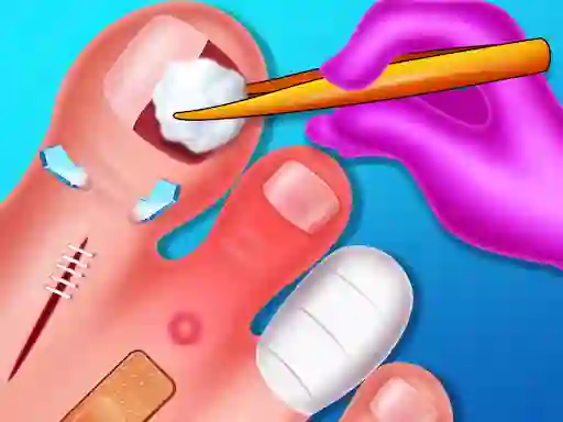 بازی Funny Nail Doctor آنلاین