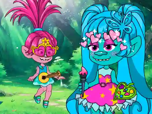 بازی Chibi Troll Fashion Maker آنلاین