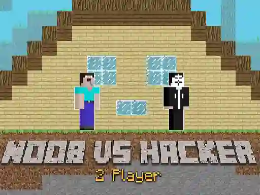 بازی Noob vs Hacker 2 Player آنلاین