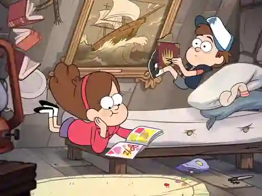 بازی Gravity Falls Slide آنلاین