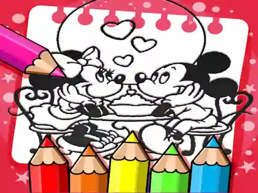 بازی Mickey Mouse Coloring Book آنلاین