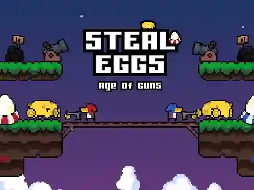 بازی Steal Eggs Age of Guns آنلاین