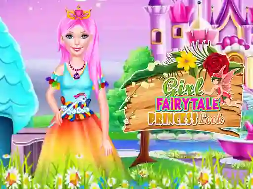بازی Girl Fairytale Princess Look آنلاین
