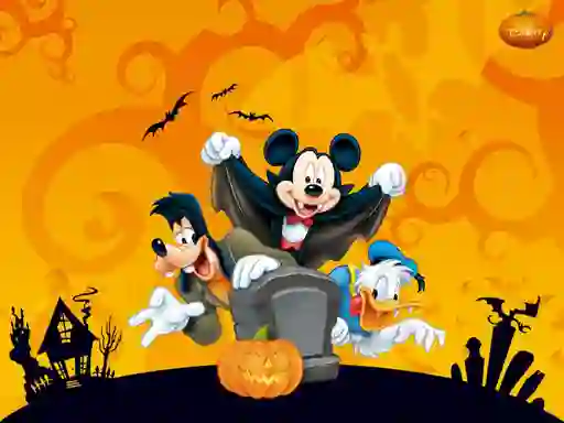 بازی Disney Halloween Jigsaw Puzzle آنلاین