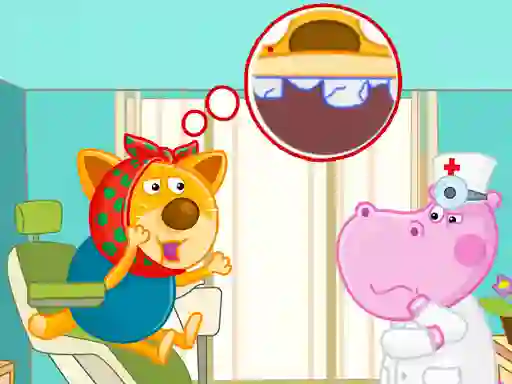 بازی Hippo Dentist آنلاین