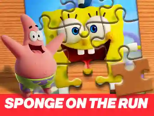 بازی Sponge on the Run Jigsaw Puzzle آنلاین