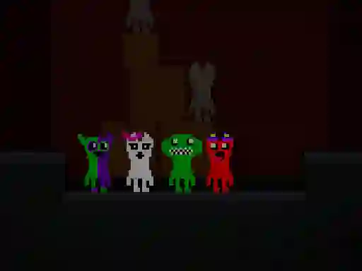 بازی Horror Ban Ban 1 2 Player Parkour آنلاین