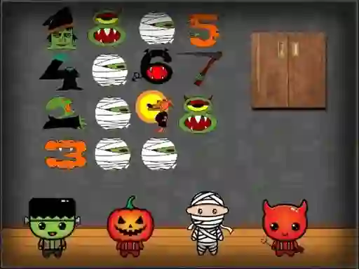 بازی Amgel Halloween Room Escape 27 آنلاین