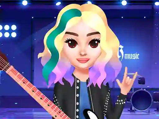 بازی Rock Beauty Fashion آنلاین