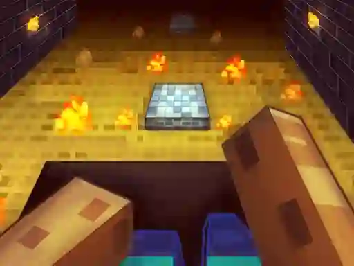 بازی Parkour in the cave 3D آنلاین