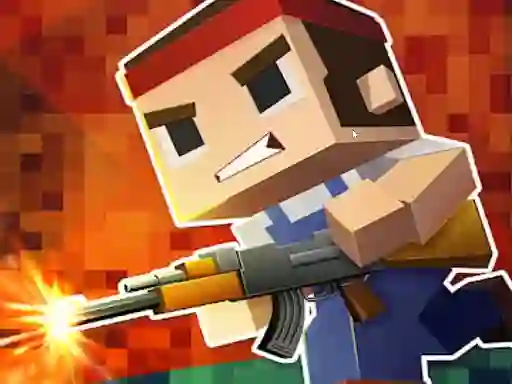 بازی Blocky Shooting Swat Multiplayer آنلاین