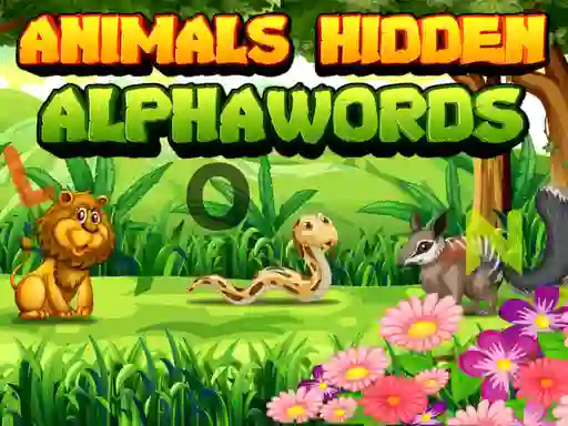بازی Animals Hidden AlphaWords آنلاین