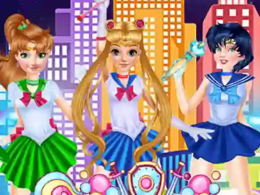 بازی Sailor Moon Cosplay Show آنلاین
