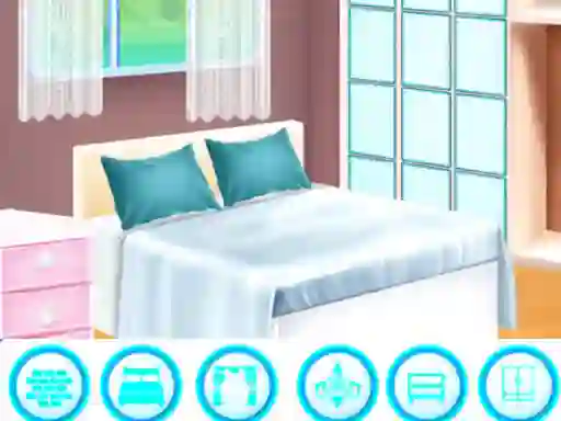 بازی Fashion Girl Beautiful New House آنلاین