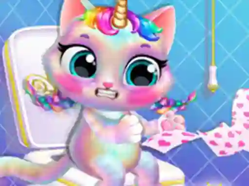 بازی Twinkle My Unicorn Cat Princess Caring آنلاین