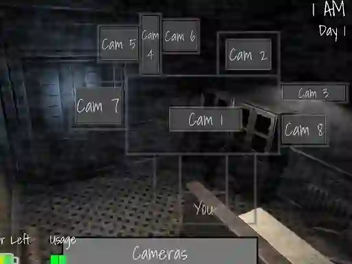 بازی Five Nights at Horror Games آنلاین