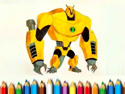 بازی Ben10 Monsters Coloring book آنلاین