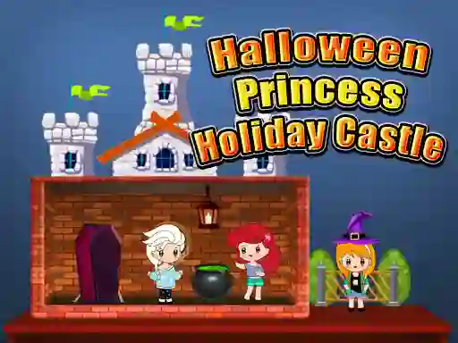 بازی Halloween Princess Holiday Castle آنلاین