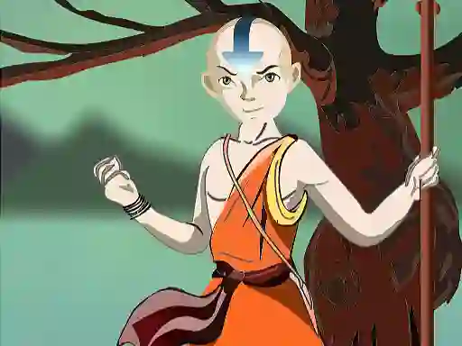 بازی Avatar Aang DressUp آنلاین