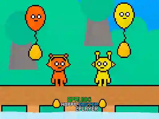 بازی Sprunki Happy Easter 2Player آنلاین