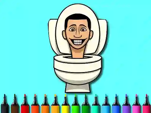 بازی Color Skibidi Toilet آنلاین