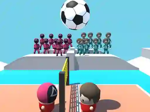 بازی Volley Squid Gamer آنلاین