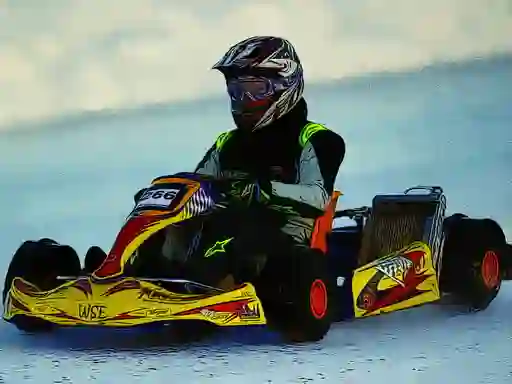 بازی Kart Racing Jigsaw آنلاین