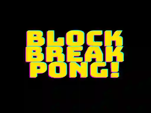 بازی Block break pong! آنلاین