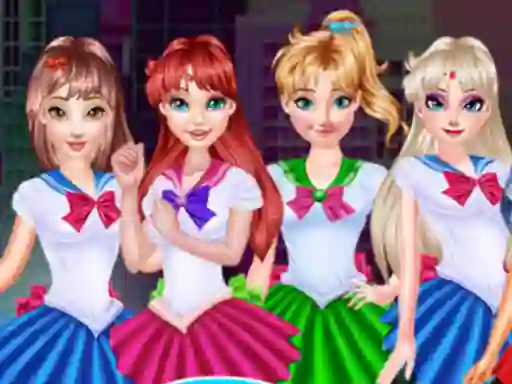 بازی Princess Sailor Moon Battle Outfit آنلاین