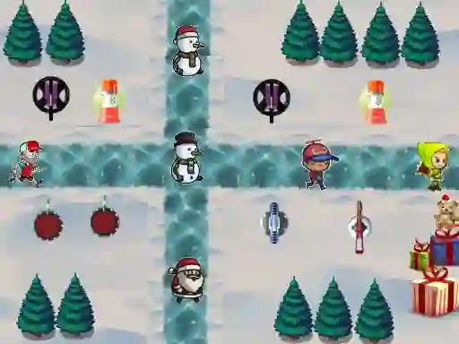 بازی Christmas Defense آنلاین