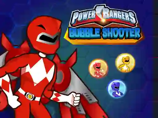 بازی Power Rangers Bubble Shoot آنلاین
