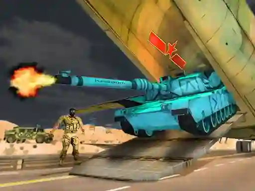 بازی Offroad Army Transporter آنلاین