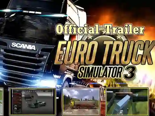 بازی Euro Truck Drive آنلاین