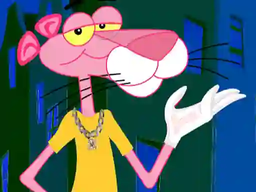 بازی Pink Panther Dress Up آنلاین