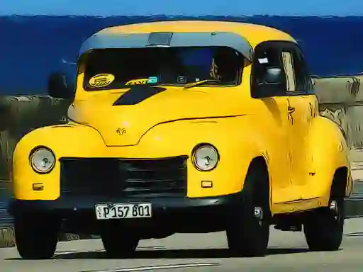 بازی Cuban Taxi Vehicles آنلاین